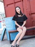 SSA silk club No.042 cure is smiling Gao sister Xiao Feng art street shot(19)